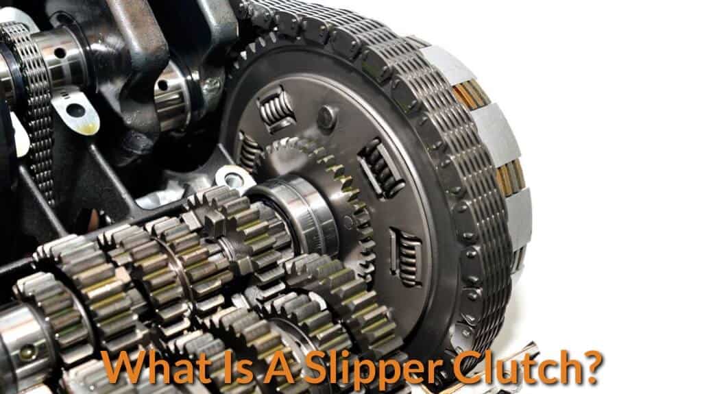 Mechanism of the slipper clutch for motorbike.