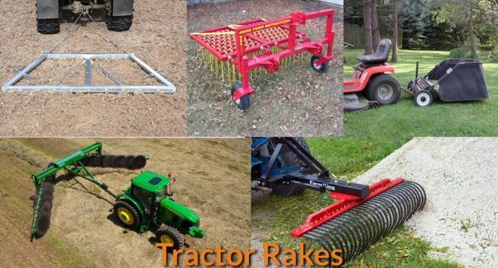 Diffe Types Of Tractor Rakes